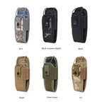 1pc Tactical Radio Walkie Talkie Pouch Magazine Waist Bag Holder Pack Airsoft Hunting Camping Interphone Holster Bag
