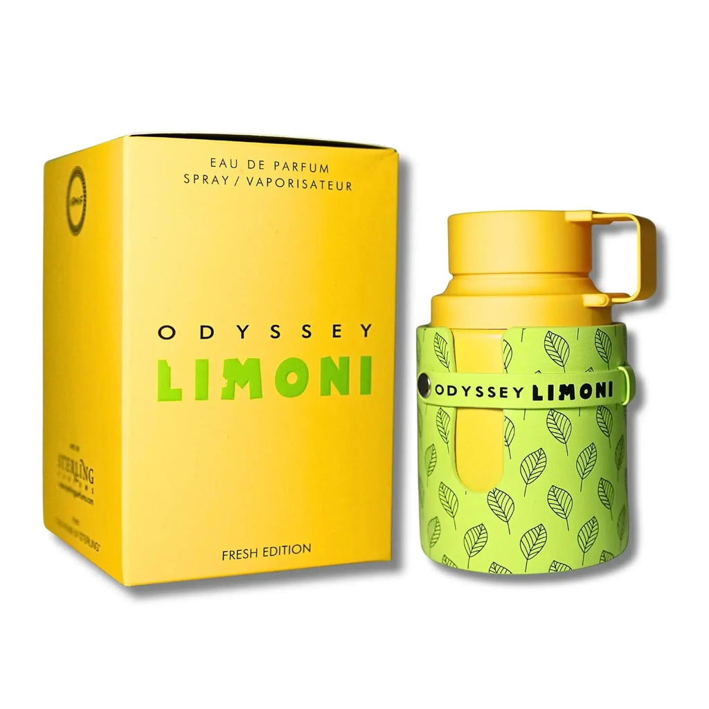 Armaf Odyssey Limoni Fresh for Unisex Eau De Parfum Spray 3.4 Ounce