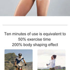 Abs Trainer EMS Abdominal Muscle Stimulator Electric Toning Belt USB Recharge Waist Belly Weight Loss Home Gym Fitness Equiment