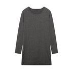 2023 Cross border Foreign Trade Europe and America Spring and Autumn New Children's Long Sleeve Slim Fit Slim Split Long T-shirt