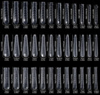 120Pcs Nail Forms For UV Gel Quick Building Extension Top Molds Dual Forms Acrylic Nail Art Tips Nails Accessories Tools