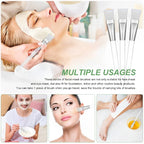 10/5/3/1pcs Facial Mask Bowl Mixing Bowl Acrylic Oil Bowl Set Face Mud Mixing Brush Applicator Beauty Salon DIY Skin Care Tools