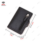 Anti Thief Rfid Credit Card Holder Wallet Men Women Smart Minimalist Wallets Slim Bank Cardholder Case Bag Purse Carteras Choice