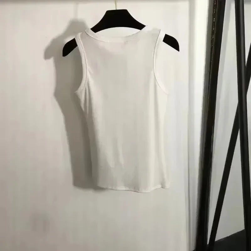 2025 Trending! Luxury French  Printed Vest - Comfort-Driven for Travel/Sports, Breathable Elegance Printed vest