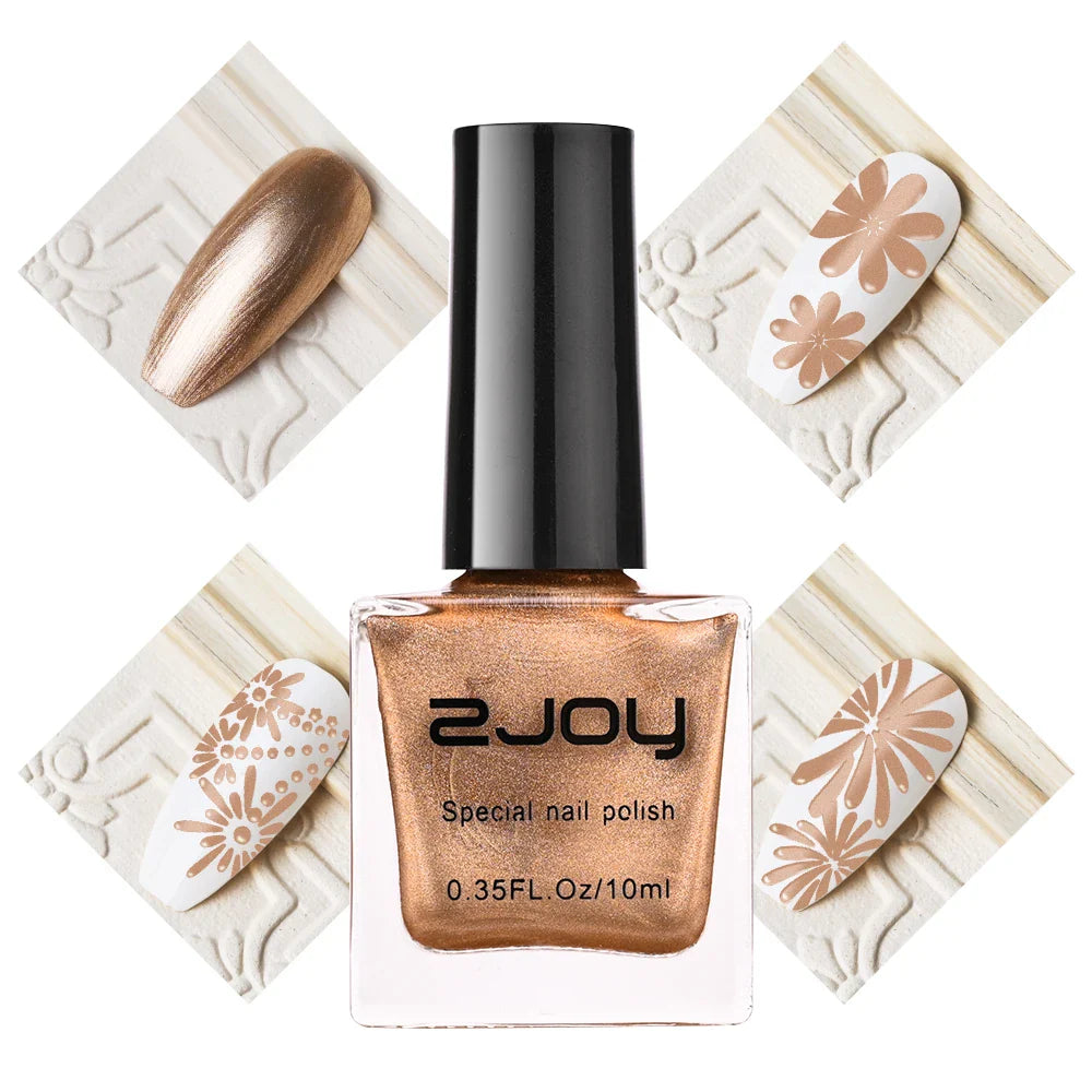 Black White Nail Art Stamping Polish 10ml 30 Colors Stamping Plates Polish Stamping Gel No Smudge Top Oil Colorful Nail Varnish