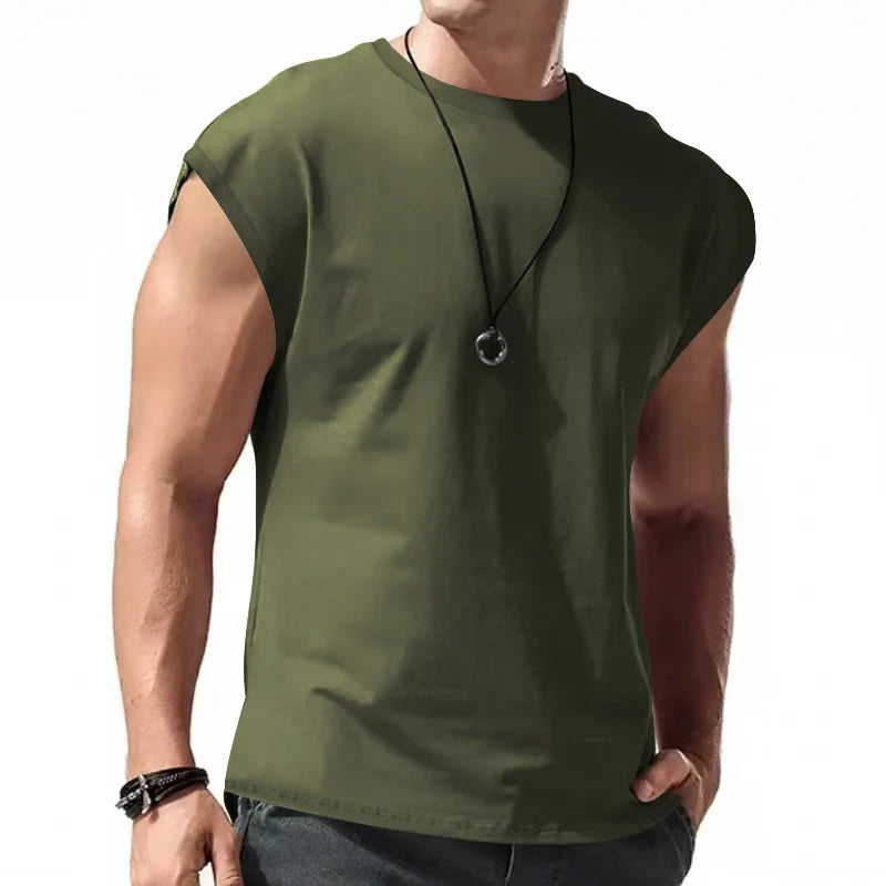 2024 men's casual sports breathable fast dry muscle vest