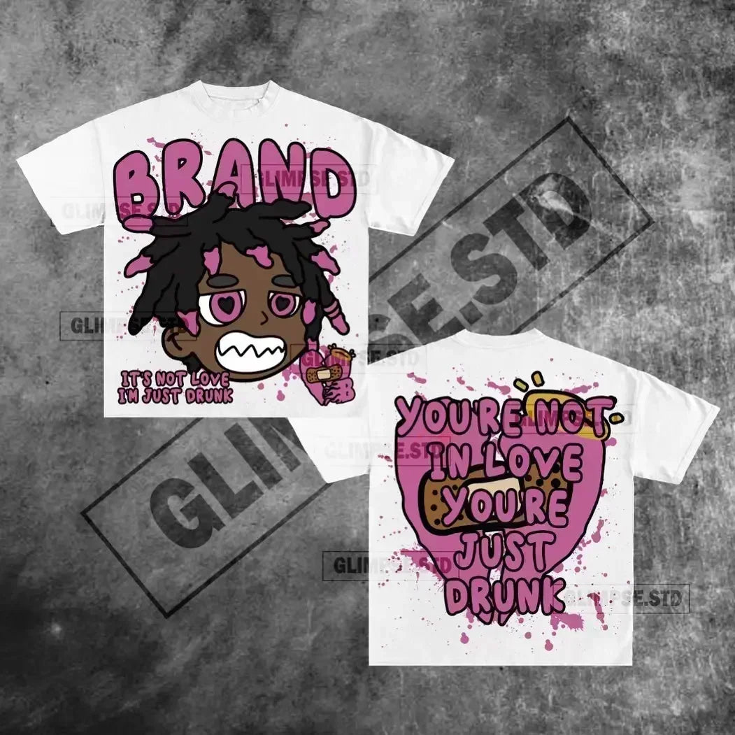 American letter graphic t shirts y2k tops oversized t shirt couples pro choice harajuku gothic streetwear vintage men clothing