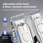 3 in1/1pc Hair Cutting Grooming Kit Professional Hair Clippers and Shaver Set Cordless Beard Trimming for Men
