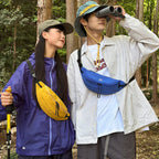 Casual Waterproof Chest Bags Large Capacity Crossbody Bags Korean Fashion Waist Bag Fanny Pack for Women Men's Travel Bag Banana