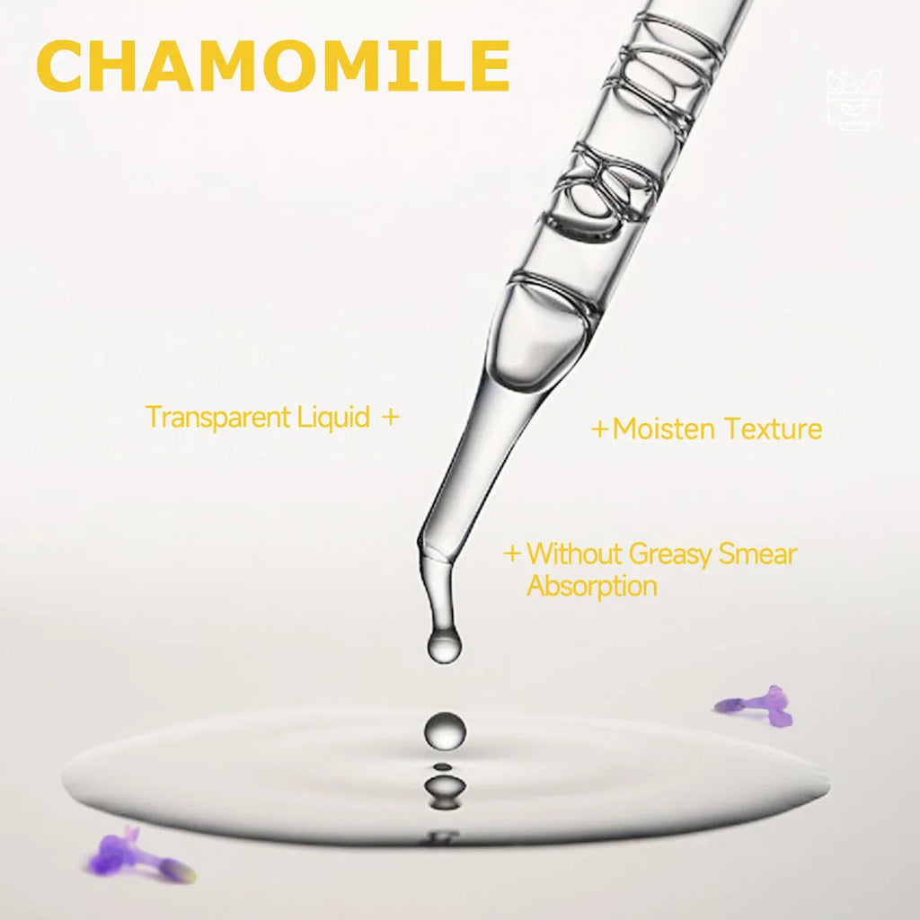 30ml/60ml/100ml chamomile essential oil is suitable for facial hydration, moisturizing, hair care, skin care, and perfume making