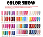15ml 198 Colors Nail Gel Polish UV LED Nail Art Gel Semi Permanent Varnish Spring Summer Nude Opie Popular Colors Soak Off UVGel
