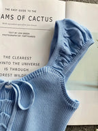 2024 Solid Color Ribbed Knotted Tank Top Casual Round Neck Tank Top For Spring & Summer Women's Clothing Knit Crop Top