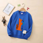Children Graphic Sweatshrits 2025 Spring Cotton Tops Girls Long Sleeve boys Pullovers Cartoon Toddler Outerwear Kids Hoodies