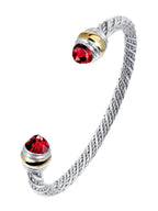 1PC Cable Bracelet for Women Gemstone Open Cuff Bracelet Bangle Bracelet Pearl Bracelet for Girls Best Gift for Women Friend