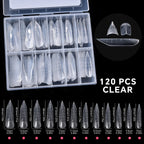 120Pcs Nail Forms For UV Gel Quick Building Extension Top Molds Dual Forms Acrylic Nail Art Tips Nails Accessories Tools