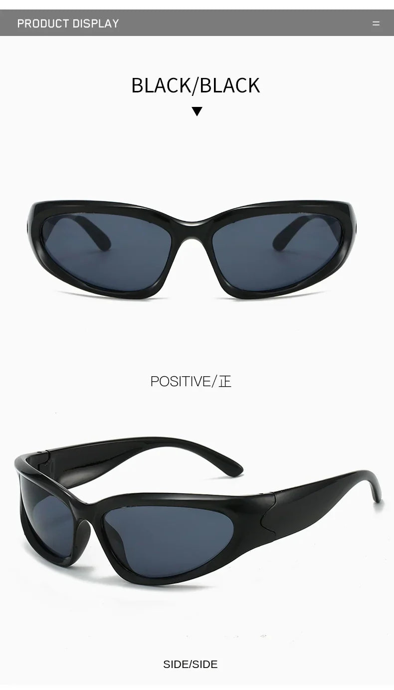 1/2/3pcs Fashionable Men and Women Sunglasses High-end Y2K Square Bicycle Glasses Resistant Sunglasses Outdoor Hiking Glas UV400