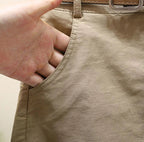 Chic Shorts Women Belt Korean Solid Buttons Side Slit A-line Streetwear Fashion Skirts Chic Harajuku Summer Loose Pants