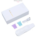 Electric Ultrasonic Skin Scrubber Vibration Face Spatula Peeling Blackhead Remover Facial Lifting Cleansing Ultrasonic Skin Care