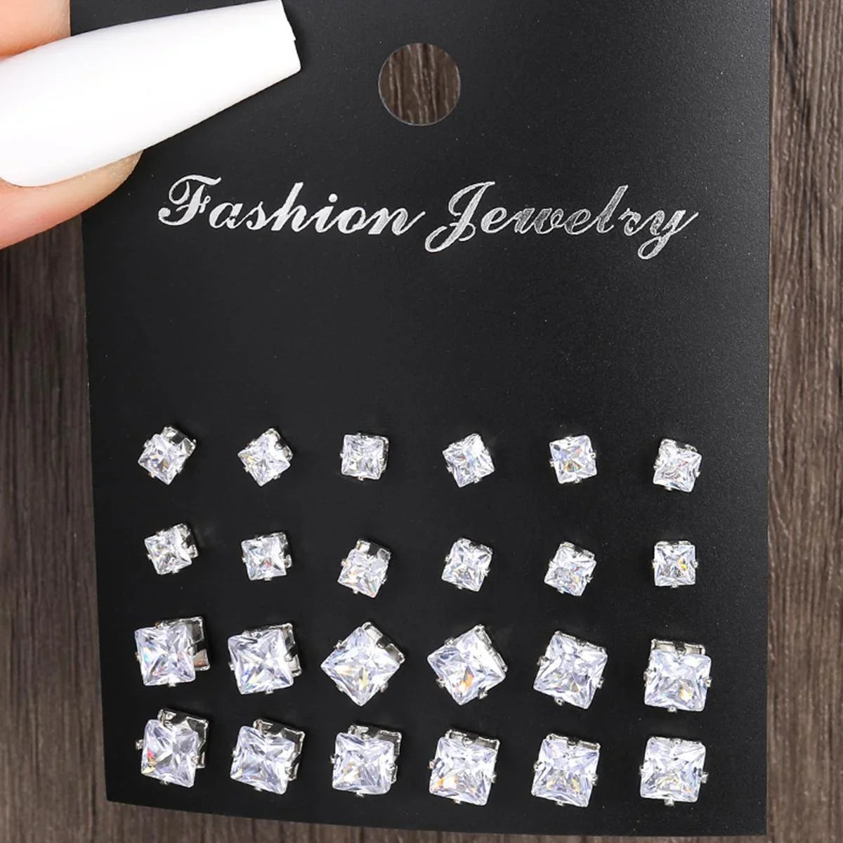 36 Pcs Simple Shiny Rhinestone Stud Earrings Set for Women Fashion Crystal Zircon Pearl Earring New Jewelry Accessories Gifts