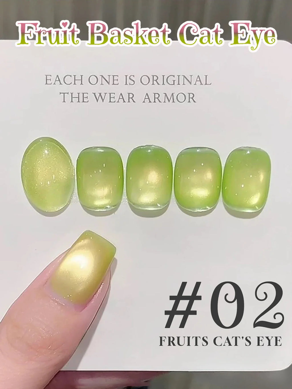 1-3pcs PSK 2025 New Whitening Purple Glass Beads Starry Crystal Nail Art Purple Glass Bead Cat Eye Gel Nail Polish Nail Supplies