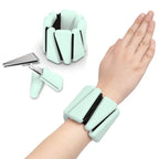 Adjustable Wrist Weight Bracelet Sweat-proof Silicone Weighted Wrist Strap Universal Skin Friendly