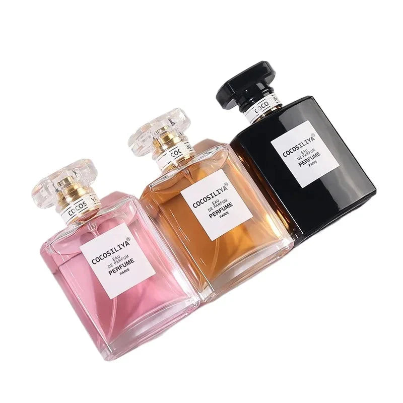 3PCS Women's Perfume Set 50ml×3 Long Lasting Fragrance for Confident Free-Spirited Women with Floral Spicy and Woody Elegance