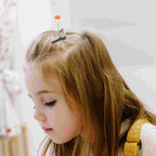 30 Pcs Accessories Mushroom Lemon Tree Hair Clip Women's Barrettes Hairclip Clips Small Plastic and Zinc Alloy